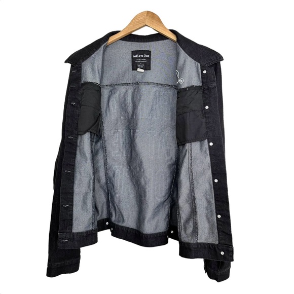 Hot Topic Panic at the Disco Denim Jacket Button Front & Cuffs & Waist Size 2XL - Picture 10 of 16